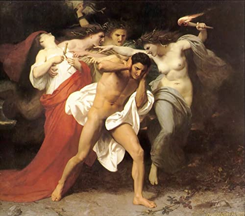 Posters et art de Bouguereau 60x90cm pour murale de chambre vintage