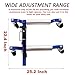 Set of 4 Car Wheel Dolly Heavy Duty Self Loading Dolly with Ratcheting Foot Pedal, 1300lbs Capacity Car Dollies for Moving Cars and Equipment
