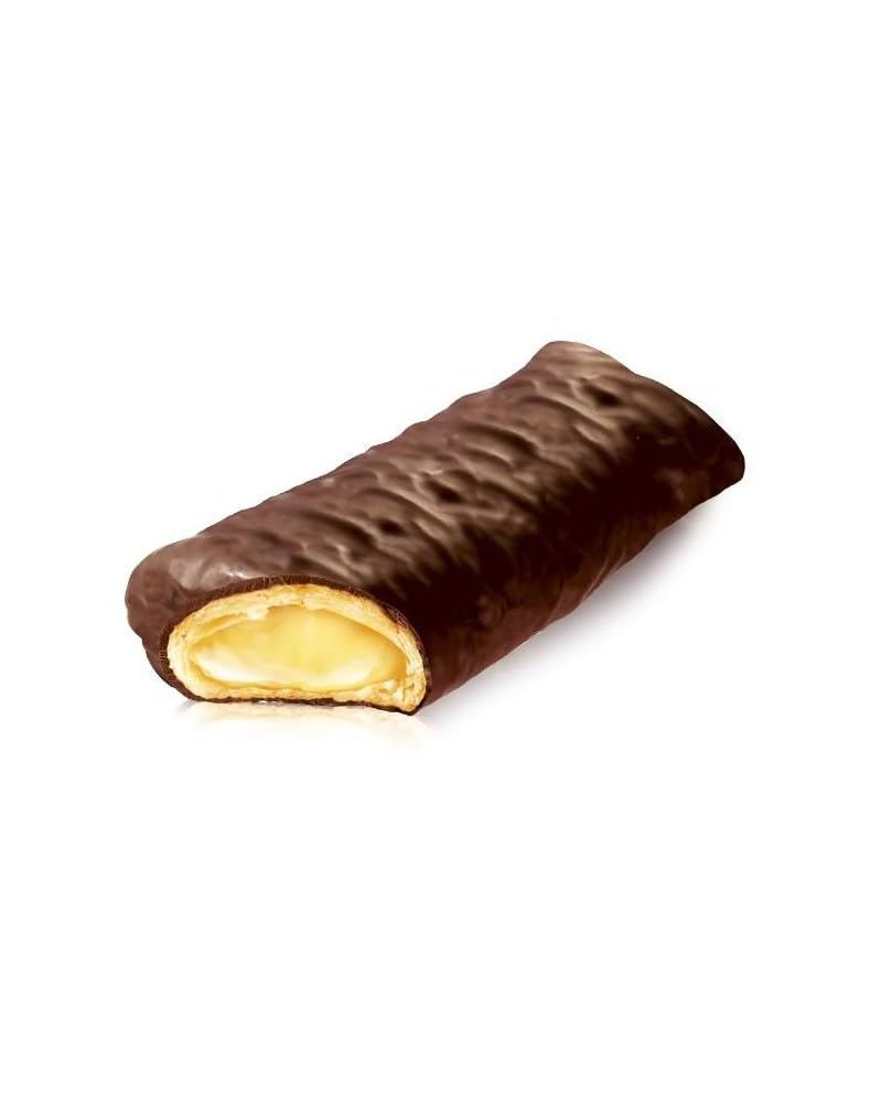 Cañas de Crema y Chocolate Dulcesol - 33 Cañas de Chocolate Rellenas de Crema - Envueltas Individualmente - Caja 2,8 kg.