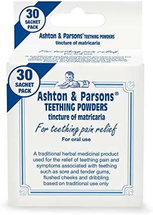 Ashton & Parsons Infants' Powders for Teething Pain Relief - 30 Sachet Pack