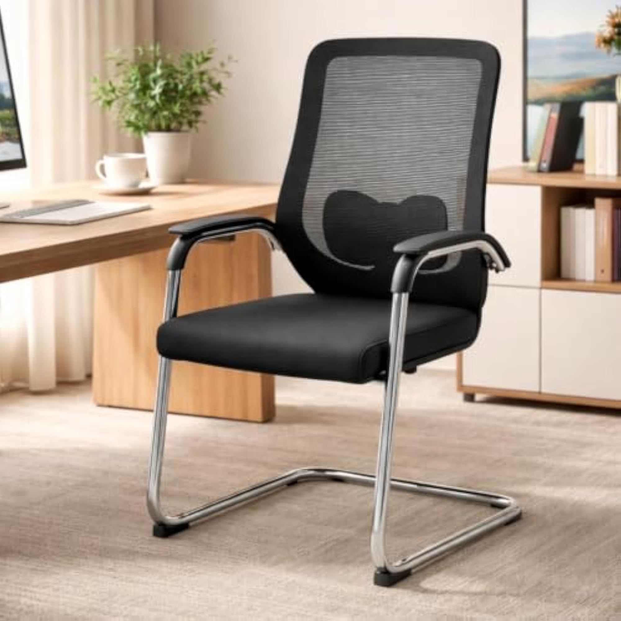 Ergonomic Chair with Butterfly Design Lumbar Support