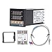 Digital PID Temperature Controller - AC100-240V and a 40A Solid State Relay with K Thermocouple GD 0 to 400Â°C, Optimal Heat Management for Industrial & Agricultural Needs