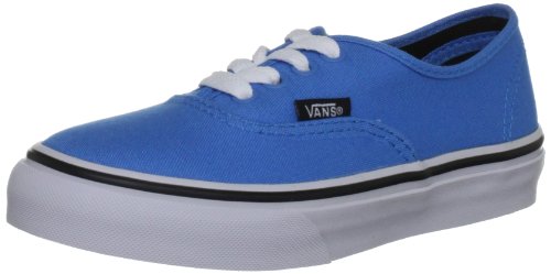 Image of Vans Girl's Fashion Sports Canvas Trainer, Malibu Blue Black, 7.5 us