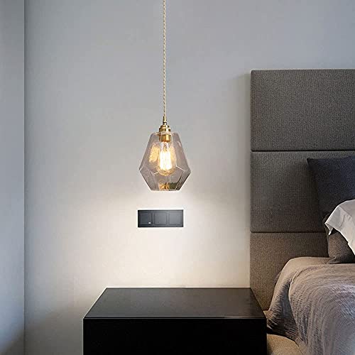 Candelabro de vidrio hexagonal para iluminar tu mesa de comedor nórdica 4