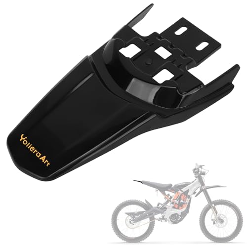 image for YolieraArt Sur Ron Back Mudguard, Black Rear Fender for Electric Bike 