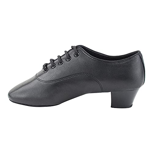 Very Fine Mens Valerian Soft Lamb Leather Latin Salsa,Tango Samba Dance Shoe Black 2" Heel 12 M #TOP2