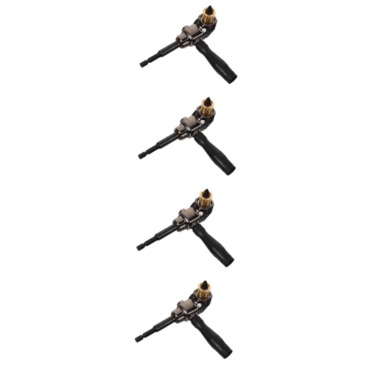 4 Pezzi Prolunga per Avvitatore Adattatore per Cacciavite Ergonomico per Stretti Strumento per Serraggio Spazi Ristetti Efficienza Migliorata e Design Versatile per Lavori