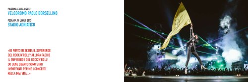 Ti porto via con me. Backup tour Lorenzo negli