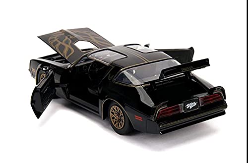 Smokey And The Bandit 1:24 1977 Pontiac Firebird Trans Am Die-Cast Car & Belt Buckle, Toys For Kids And Adults #TOP1