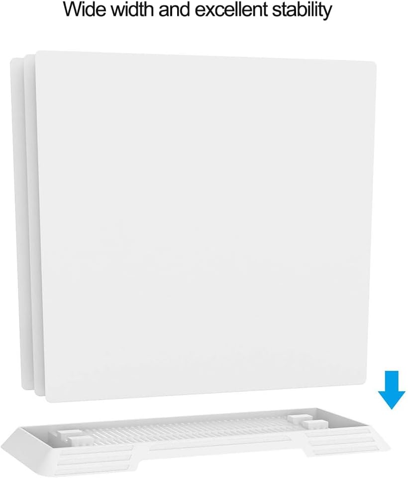 KINOEE Cooling Fan for PS4, USB External Cooler 5 Fan Turbo Temperature Control Cooling Fans for Sony Playstation 4 Gaming Console (black2)