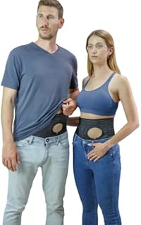 Movibrace Abdominal Ostomy Belt for Post-Operative Care After Colostomy or Ileostomy Surgery (XX-Large)