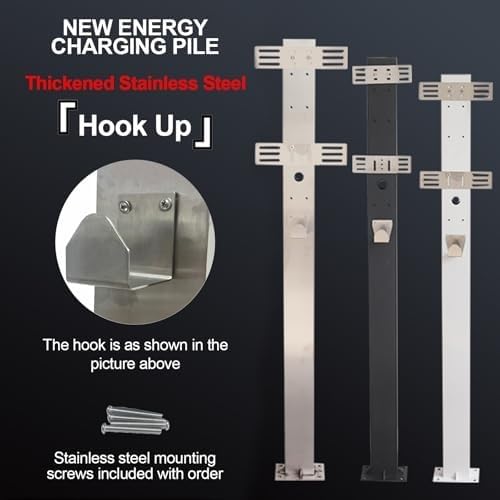 Outdoor Electric Vehicle Charging Station, High Corrosion Resistance EV Charger Pedestal for New Energy Vehicles