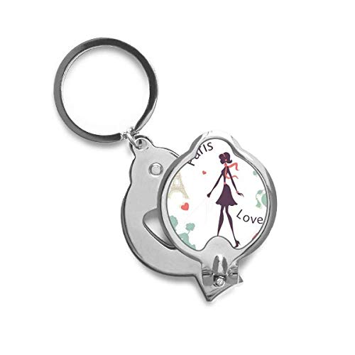 Coupe-ongles Tour Eiffel Paris pour manucure de voyage compacte