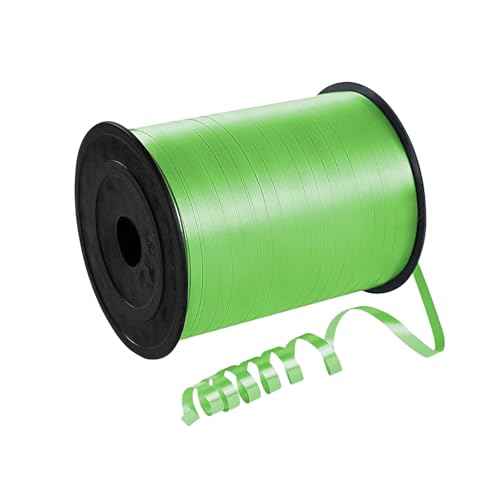 Ruban Pour Ficelle De Ballon,500 Yard Ruban Bolduc Lisse Paquet Cadeau Vert Rubans Curling Ballon Pour Décoratif Cadeau Accessoire De Décoration&Bricolage Et...
