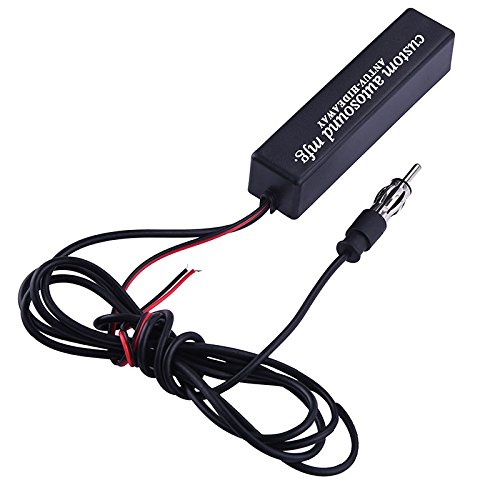 Cara Car Electronic Stereo AM FM Radio Hidden Amplified Antenna Aerial for Automobile Truck