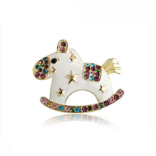 ハイタオ ファッションスウィング馬のブローチスタッズカルーセル服 - Haitao - 商品画像