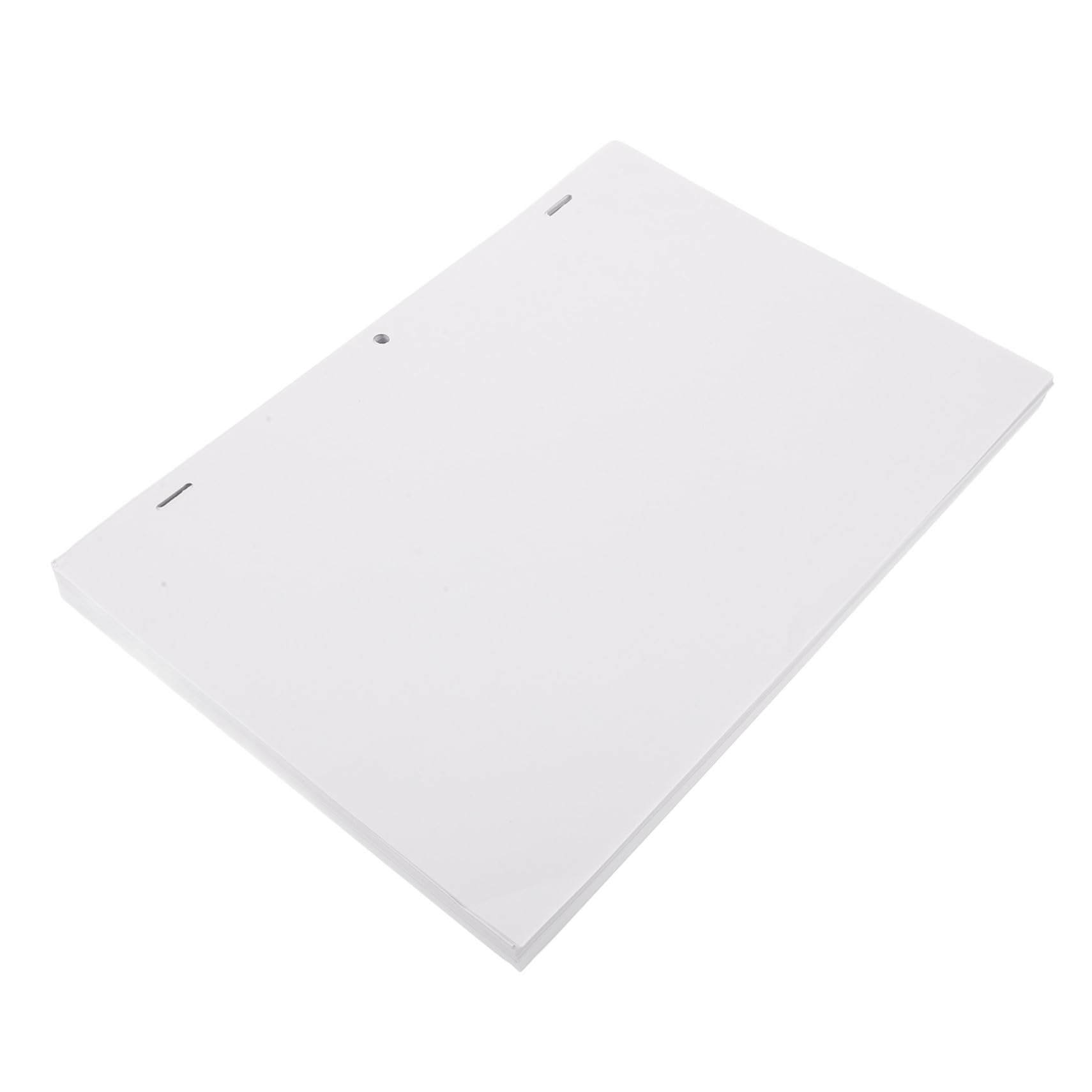 Ipetboom Lot de 200 Papiers pour Dessin d'Animation, Papier Blanc pour Étudiants, Usage Travail et Graffiti, Lot de Repérage à Dessiner