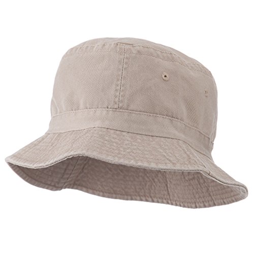 Cameo Youth Pigment Dyed Bucket Hat-Khaki OSFM