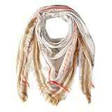 Größe: 140 x 140 cm CODELLO Damen „PEANUTS“ XL-Tuch mit Snoopy & Co. aus extrafeiner Baumwolle