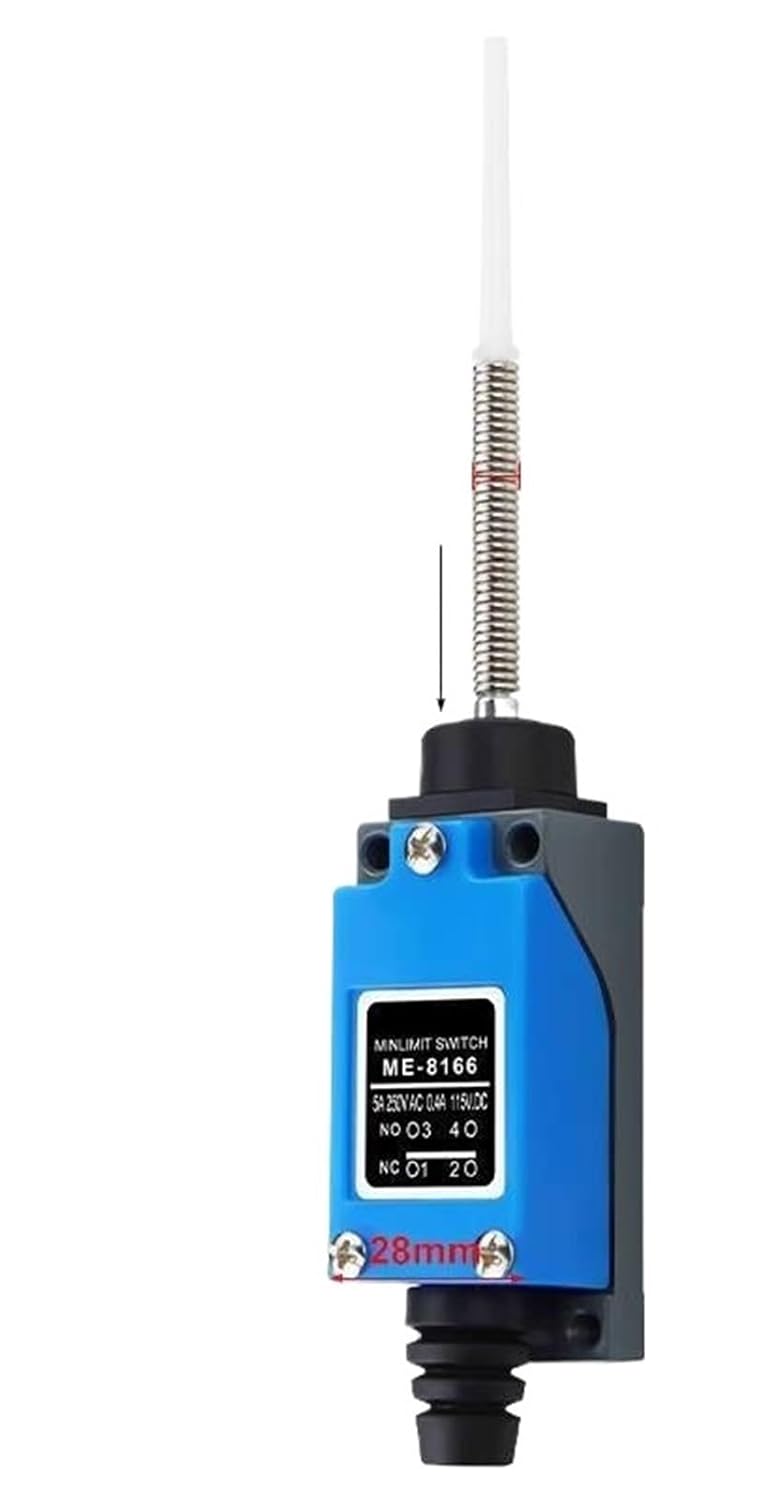 2pcs Travel Switch Limit Switch ME-8104 ME-8107 ME-8108 ME-8111 ME-8112 ME-8169 ME-9101 Self-Reset Limit Contact Roller Sensor(ME-9101,1pcs)