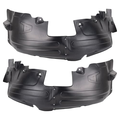 Image of TRQ Front Inner Fender Liner Set Compatible with 2010-2013 Hyundai Tucson HY1248121 HY1249121