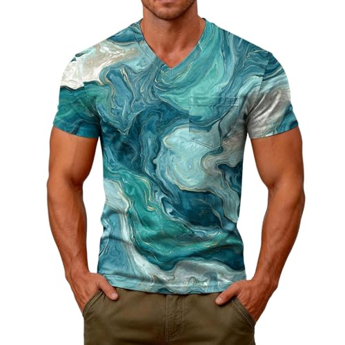 T-shirt homme en coton mélangé, le lot classique et confortable pour le quotidien
