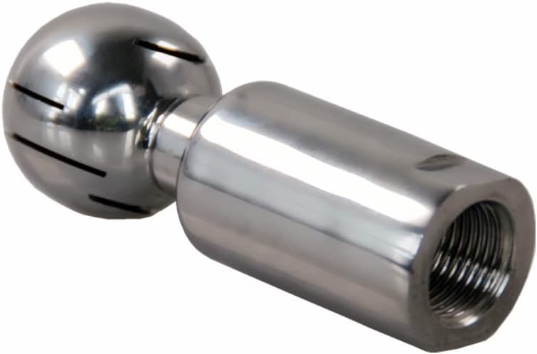 DN15 - DN50 Internal Thread Stainless 304 Rotary Spray Ball Clamp CIP Tank Cleaning - (A, Color: DN25)