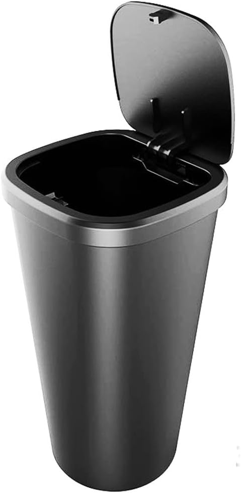 Car Trash Can Car Storage Bag Box Bracket Car Side Door Trash Can Round Trash Can Car Storage Bucket (Color : A Size : 16.3 * 8.6cm) (A 16.3 * 8.6cm) (A 16.3 * 8.6cm)