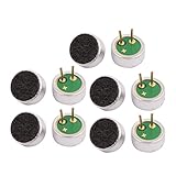 Country of Manufacture: CHINA; Material: Metal Net Weight: 2g; Package Content: 10 Pcs x Electret Microphone Main Color: Silver Tone;Black; Terminal Length: 3mm/0.12" Thickness: 2.7mm/0.1"; Diameter: 6mm/0.23" Decibel: 30-44db