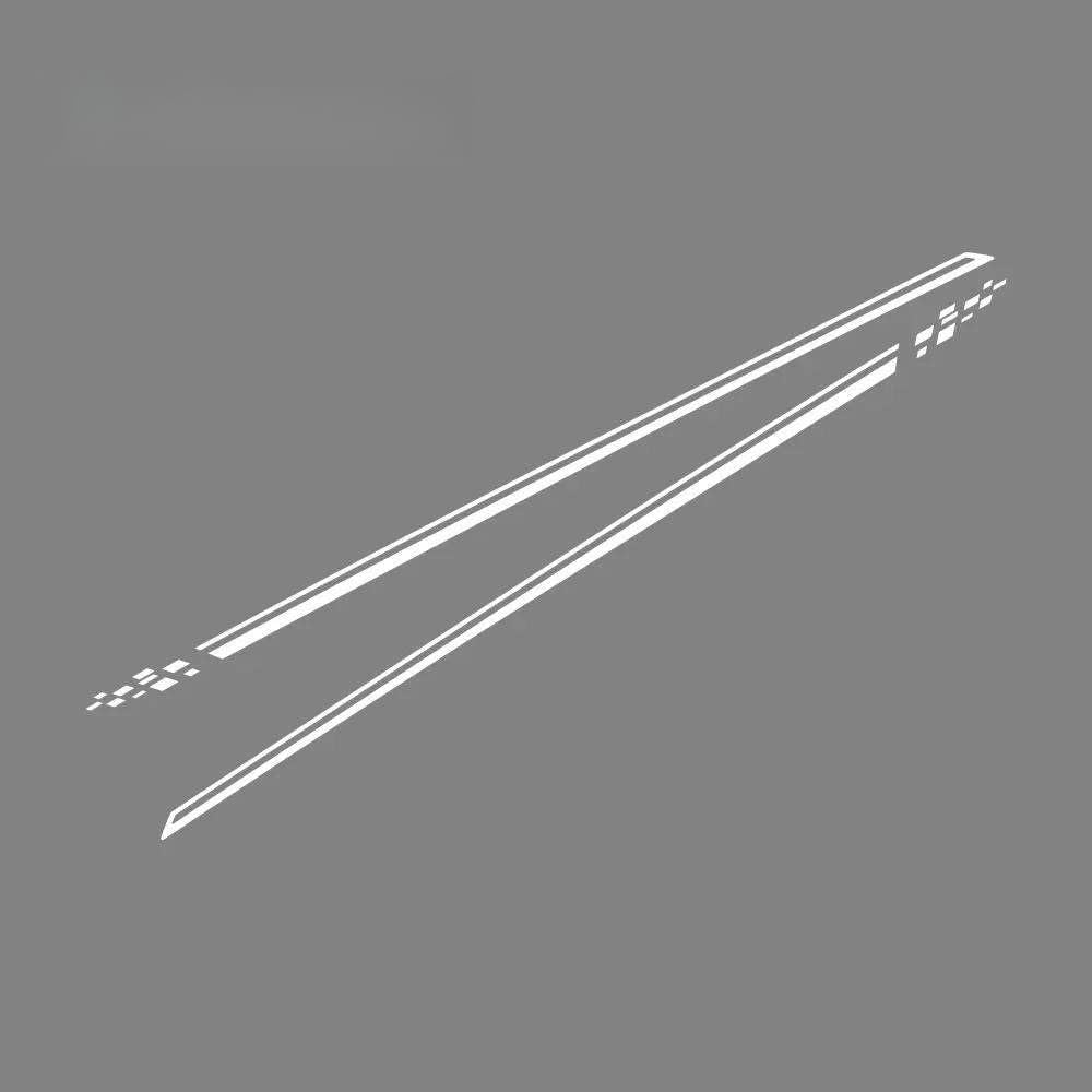 Car Waist Line Sticker Side Door DIY Decals,for Audi TT 8N MK1 MK2 8J Coupe MK3 8S Roadster TFSI Trims Decoration Accessories