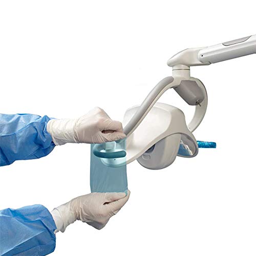 Barrier Film With Dispenser Box, Blue Tape Disposable Protective Pe Film Barrier For Dental And Tattoo, 4 Inches X 6 Inches 1200 Sheets #TOP4