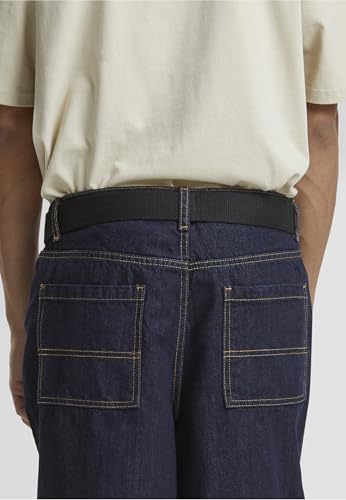 Urban Classics Canvas Belt – Unisex Gürtel aus robustem Polyester mit Metallkoppelschnalle, individuell kürzbar & verstellbar, ideal für Jeans, Cargo & Streetwear Looks