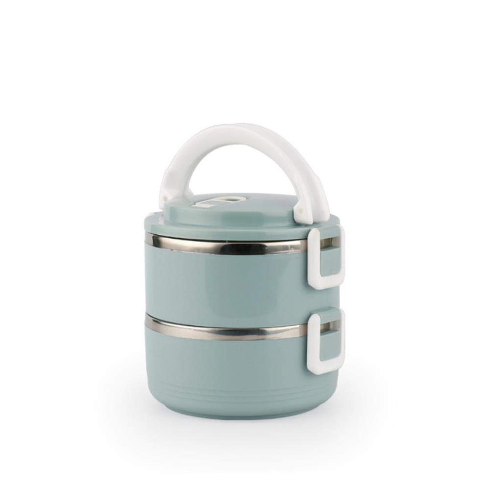 Wang Lunch Box Stainless Steel Bento Box Thermal Food Storage Container Leak-Proof Kids Outdoor Camp Picnic High Capacity,blue2