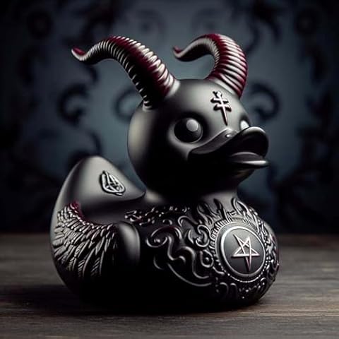 Boo Basket Gifts Halloween Satan Duck Figurine Cover