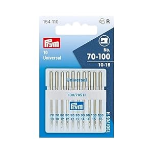 Prym 154110 Universal Nähmaschinennadeln 70-100 10 Stück