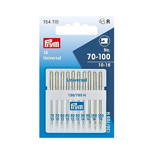 PRYM/schmetz 154110 aiguilles universelles 130/705 h lot de 10