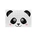 JOCHUAN Puzzle per Bambini Cartone Rettangolare 80 Pezzi A4 Formato Nero Bianco Panda dalla Cina Puzzle Gioco Puzzle per Bambini per Famiglia Bambini Adulti