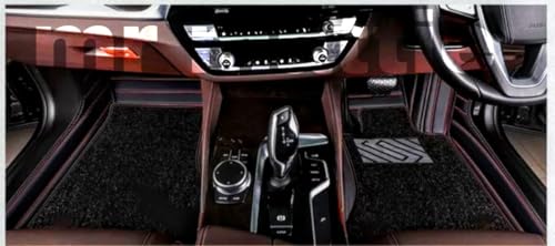 Image of Mr Mattie 10D Car Floor Mats Compatible with Raxton RX10, Black /Red
