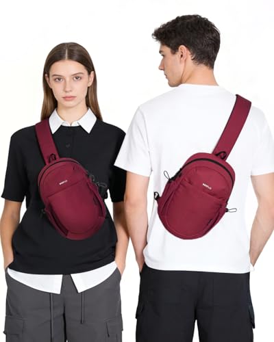 Morrales deportivos sling rojo para hombres ECOHUB miniatura 2