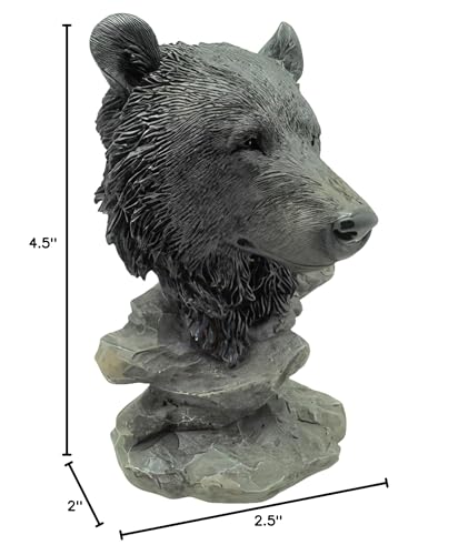 Figurilla Estatua Busto de Oso 4.5 pulg ICE ARMOR miniatura 3