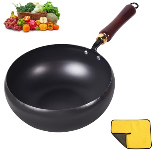 Sartén Wok de Hierro Carbono 10.2 pulgadas Sin Tapa miniatura 1