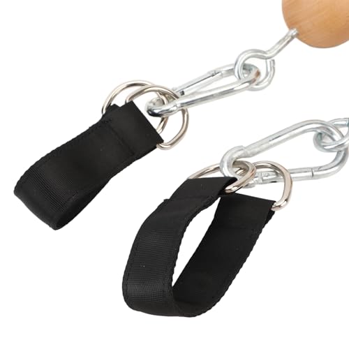 Balle de traction en bois portable et outil d'entraînement compact