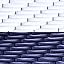 Navy Blue & White