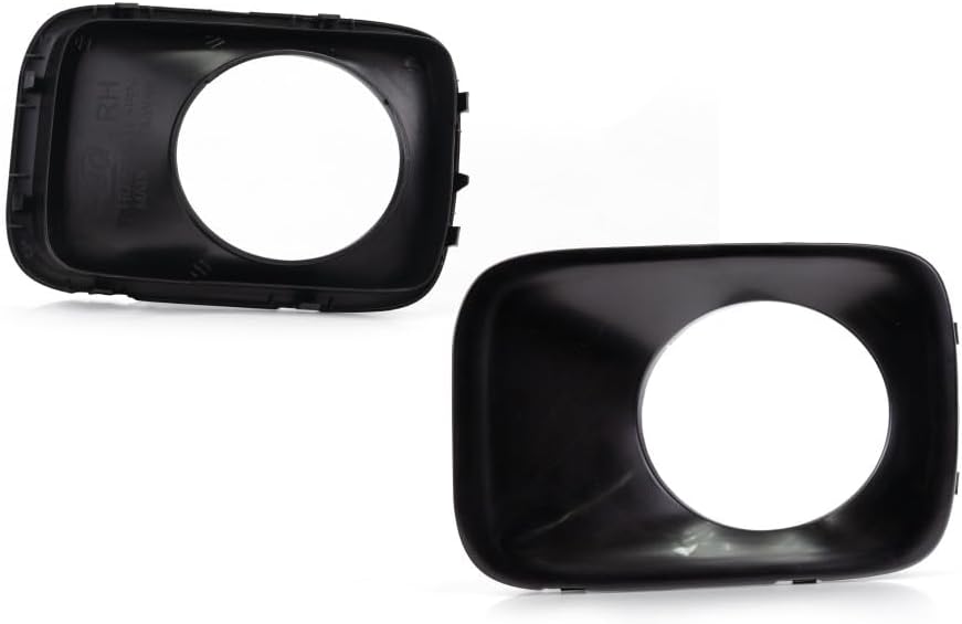 For Honda Pilot 2009 2010 2011 Fog Light Bezel Driver and Passenger Side | Pair | Front | Primed | Replacement For HO1038101, HO1039101 | 71107SZAA00ZZ, 615343734132, 71102SZAA00ZZ