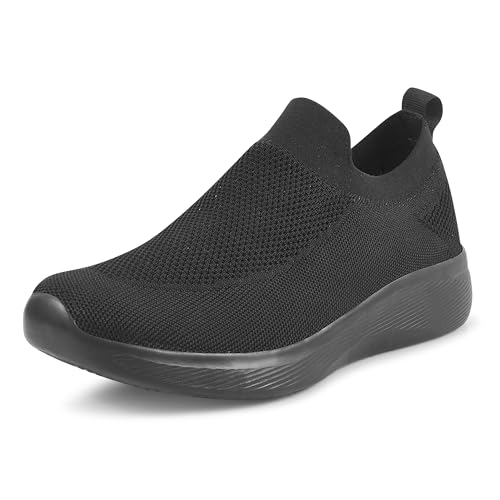 Image of Men's Sports Shoes with Memory Foam Cushioned Insole|Running Walking Gym Training Jogging Athletics|Comfortable & Stylish|Casual & Lightweight|Slipon Sneaker