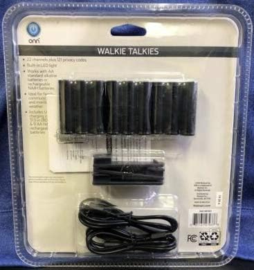 Miniatura 3 de Onn 22 Canales 23mile Range Radio de dos vías 3-Pack