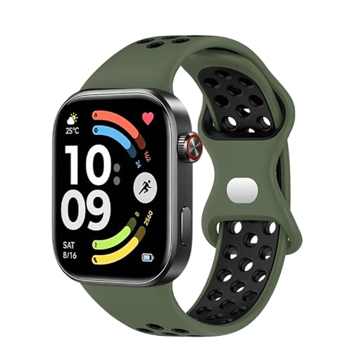 [Asvufeyy] �V���R���o���h �V���I�~(Xiaomi) �X�}�[�g�E�H�b�` Redmi Watch 6 5 4 �Ή� �����x���g, Xiaomi Smart Band 9 Pro / 8 Pro �p �\�t�g���y�� �ʋC�� 2�F�V���R�������p�X�g���b�v
