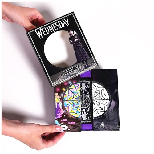 Spin Master Games, Wednesday Card Game, Premium Foil Cards from The Hit TV Series, Wednesday Collectibles, Goth Gifts, for Kids & Family, 3-10 Players, for Ages 10 & Up - image 6