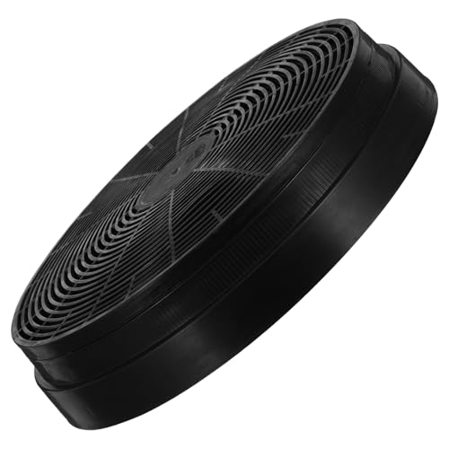 Abaodam Filtro de Grasa Circular 17,5 CM para Campana Extractora de Cocina, Filtro de Carbón Lavable para Cocina Hogareña, Captura Partículas Finas y Vapor