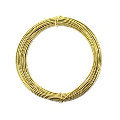 HILO ALUMINIO MODELABLE 12 GAUGE 2 MM 12 METROS - LG LIGHT GOLD